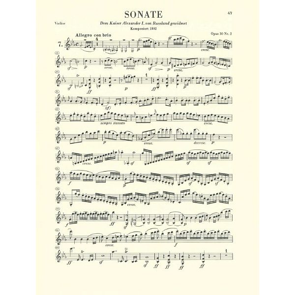 Henle Verlag Beethoven Violinsonaten 2