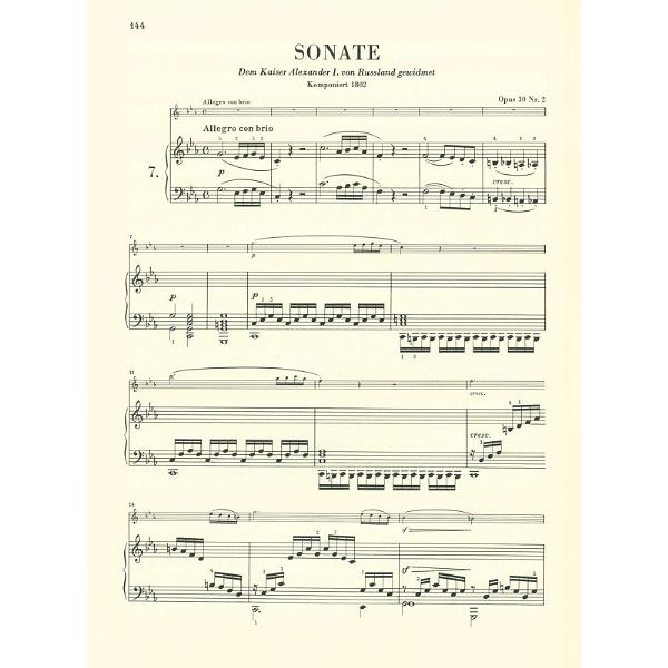 Henle Verlag Beethoven Violinsonaten 2