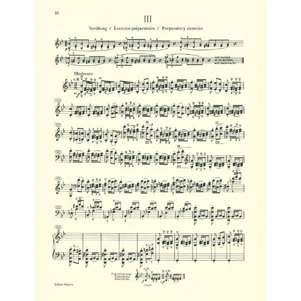 Edition Peters Piatti 12 Capricen op. 25