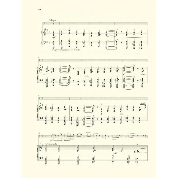 Henle Verlag Mendelssohn Cellosonate D-Dur