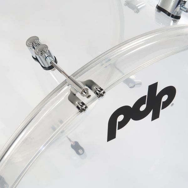 DW PDP Concept Clear Acrylic 6pc