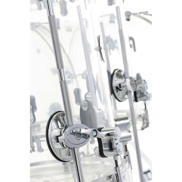 DW PDP Concept Clear Acrylic 6pc