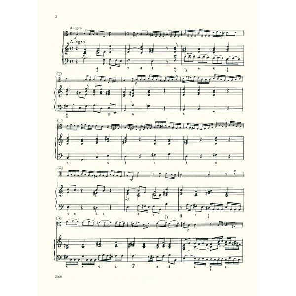 International Music Company Telemann Sonata in A minor