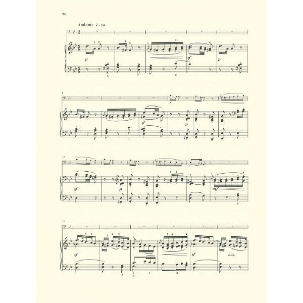 Henle Verlag Mendelssohn Cellosonate B-Dur