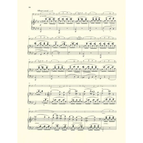 Henle Verlag Mendelssohn Cellosonate B-Dur