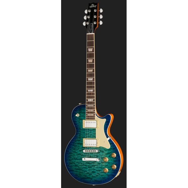 Heritage Guitar Ascent+ H-150 Lake Blue Burst