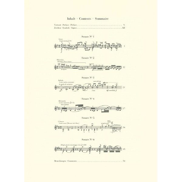 Henle Verlag Ysaye Sechs Sonaten op. 27
