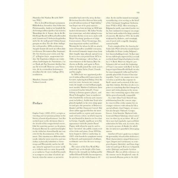 Henle Verlag Ysaye Sechs Sonaten op. 27