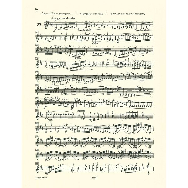 Edition Peters Mazas Etüden op.36 Heft 2