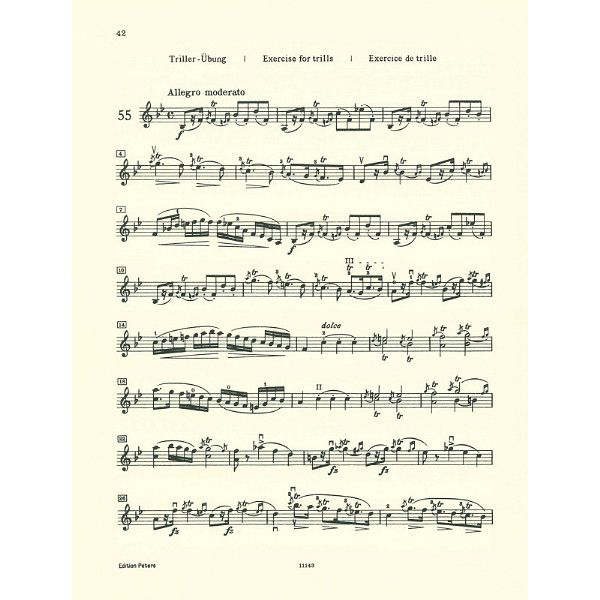 Edition Peters Mazas Etüden op.36 Heft 2