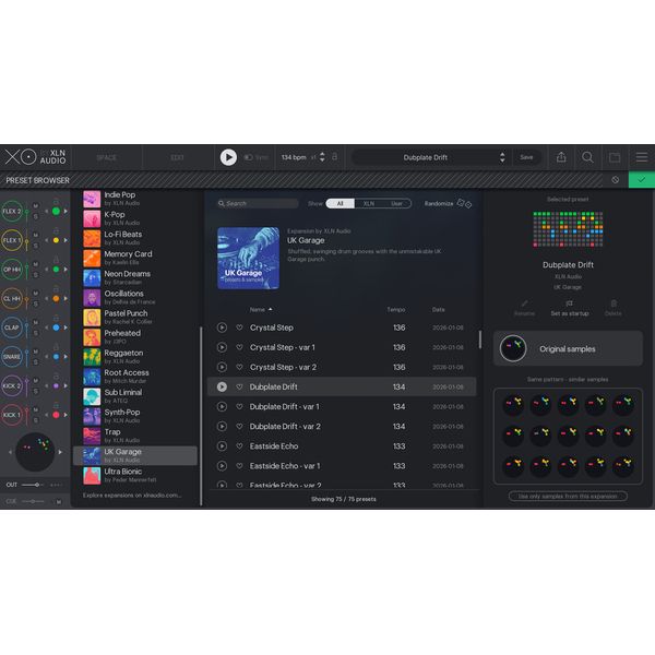 XLN Audio XO Expansion - UK Garage