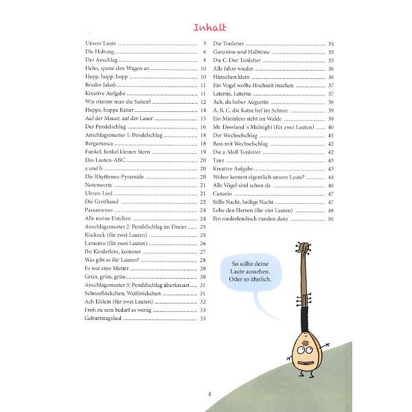 Friedrich Hofmeister Verlag Meine kleine Lautenschule