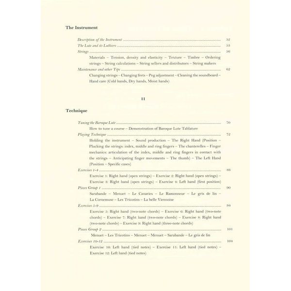UT Orpheus Edizioni Method For The Baroque Lute