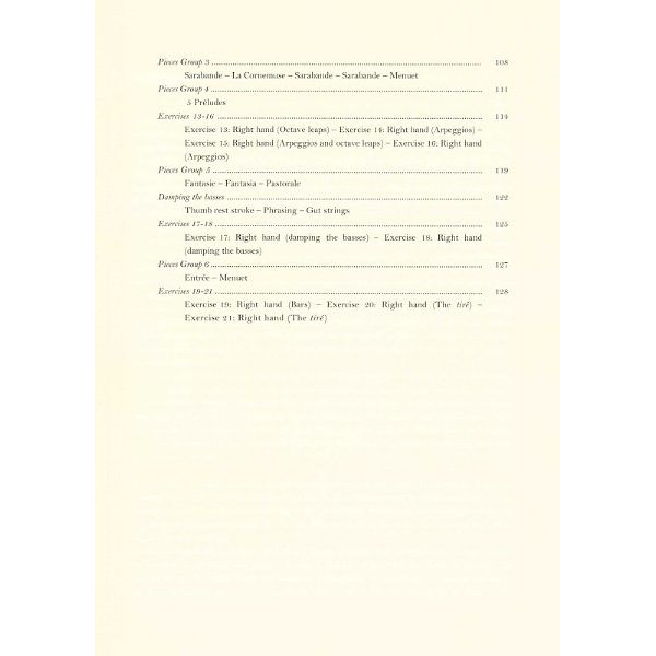 UT Orpheus Edizioni Method For The Baroque Lute