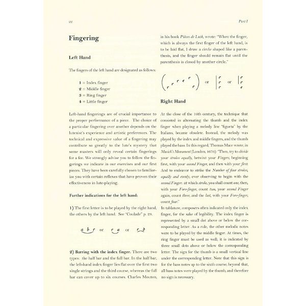 UT Orpheus Edizioni Method For The Baroque Lute