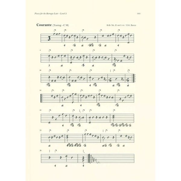 UT Orpheus Edizioni Method For The Baroque Lute