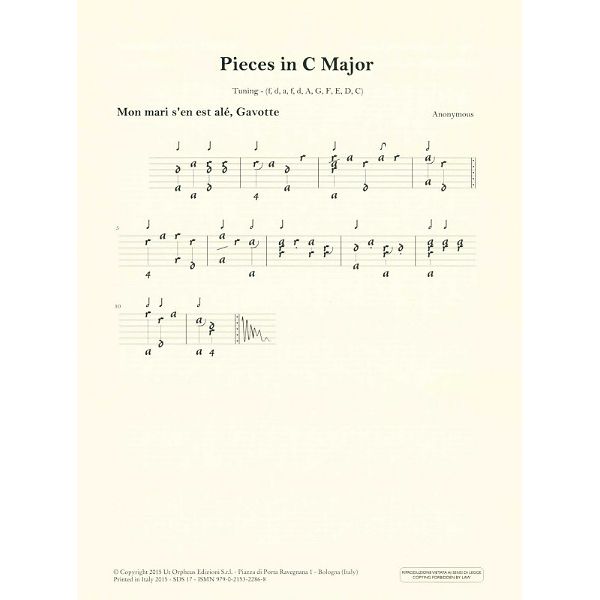 UT Orpheus Edizioni 17th Century French Pieces