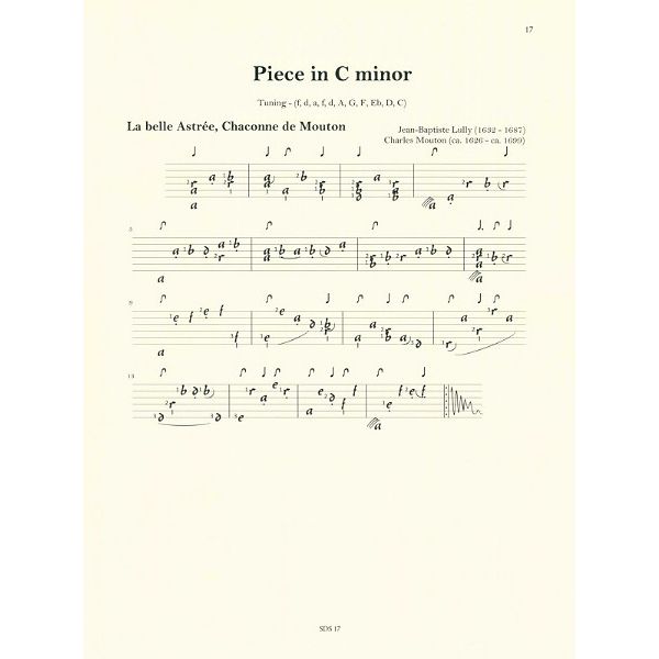 UT Orpheus Edizioni 17th Century French Pieces