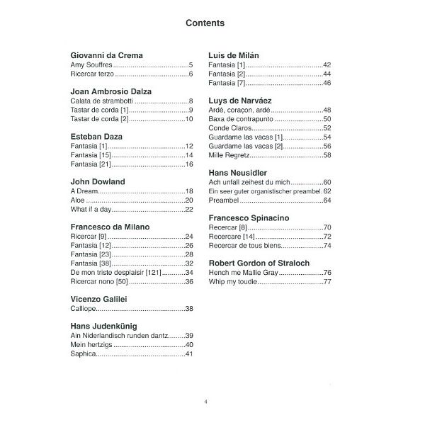 Mel Bay Renaissance Lute Repetoire
