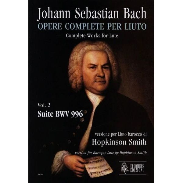 UT Orpheus Edizioni Bach Complete Works for Lute 2