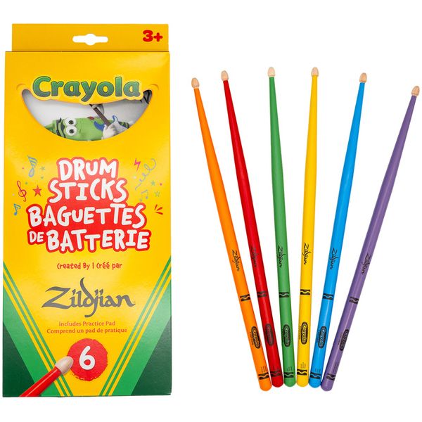 Zildjian Crayola Kids Drumsticks
