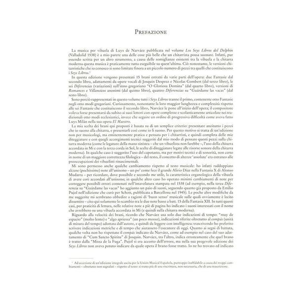 UT Orpheus Edizioni Narváez 15 Selected Pieces