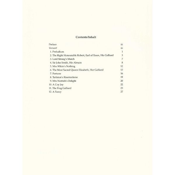 Schott Dowland Selected Pieces