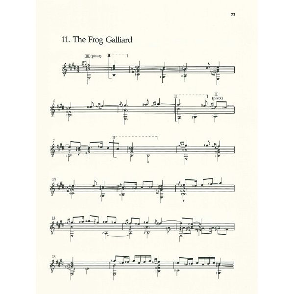 Schott Dowland Selected Pieces