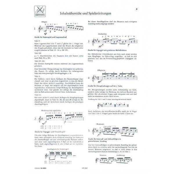 Ricordi Carcassi 25 Etüden op. 60