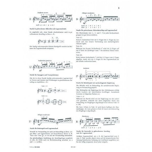 Ricordi Carcassi 25 Etüden op. 60