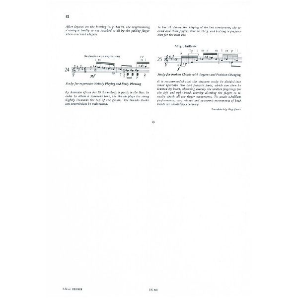 Ricordi Carcassi 25 Etüden op. 60