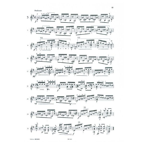 Ricordi Carcassi 25 Etüden op. 60