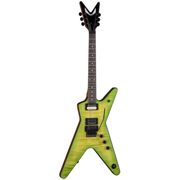 Dean Guitars ML 79 Fld Flame Top Dunc Slime
