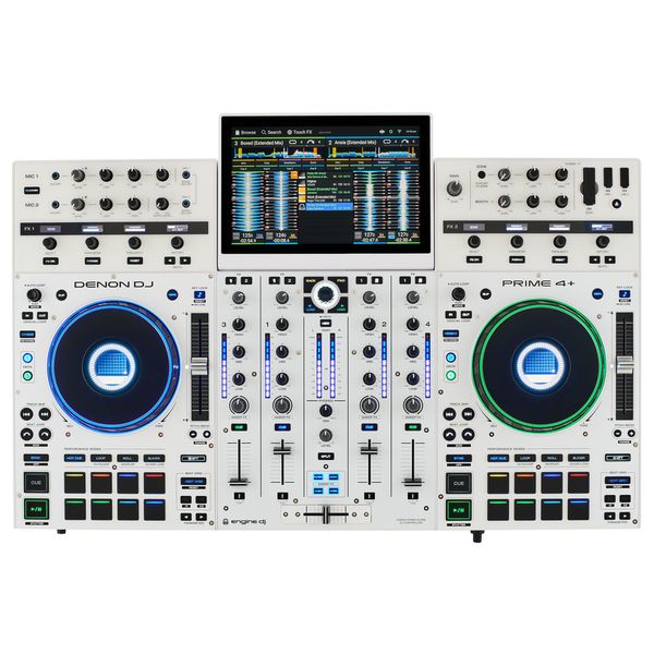 Denon DJ Prime 4+ White CTRL Bundle