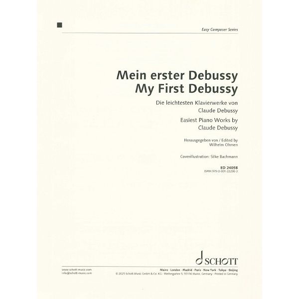 Schott Mein Erster Debussy