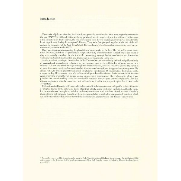 UT Orpheus Edizioni Bach Complete Works for Lute 3