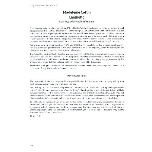 Schott Women Composers 1 Guitar