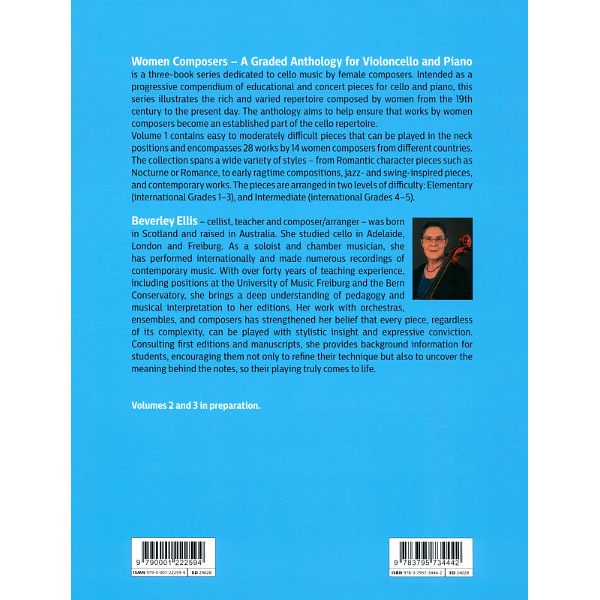 Schott Women Composers 1 Cello