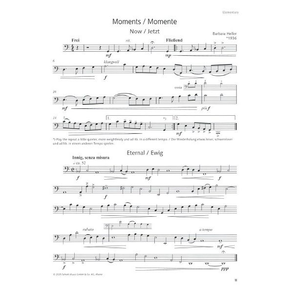 Schott Women Composers 1 Cello