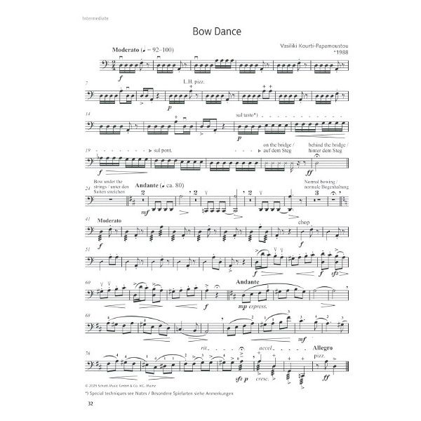 Schott Women Composers 1 Cello