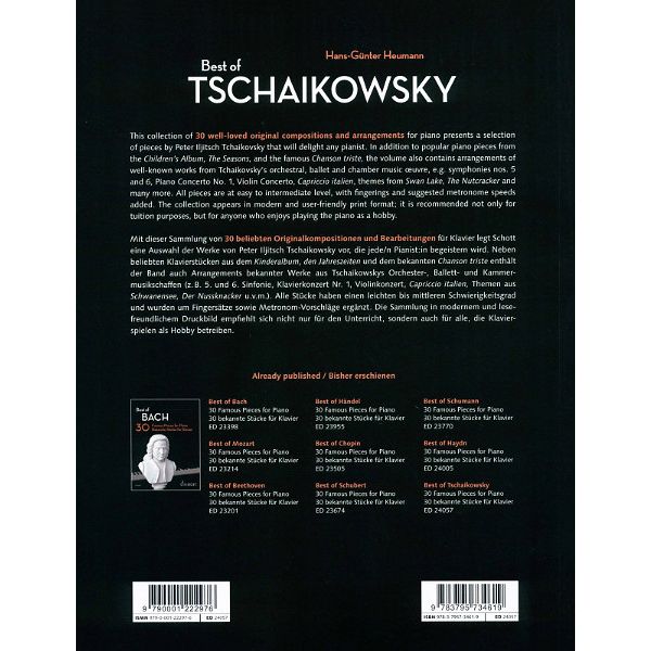 Schott Best Of Tschaikowsky