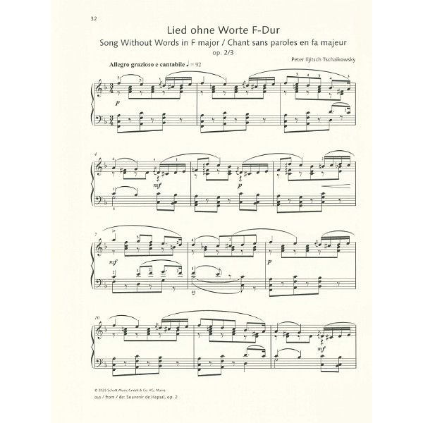 Schott Best Of Tschaikowsky