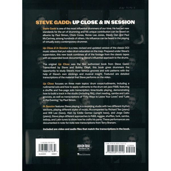 Hudson Music Steve Gadd Up Close