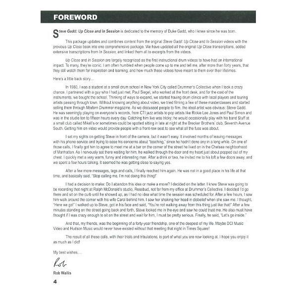 Hudson Music Steve Gadd Up Close