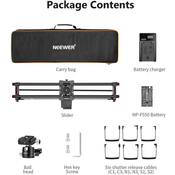 Neewer ER1-80 Camera Slider