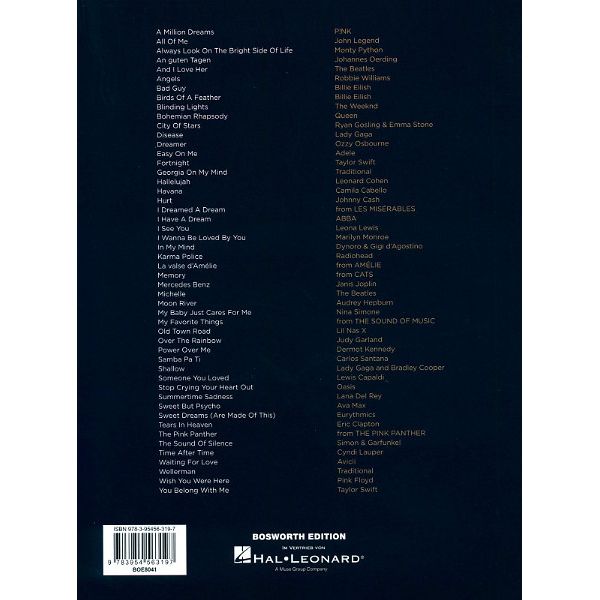 Bosworth Die ersten 50 Pop Classics