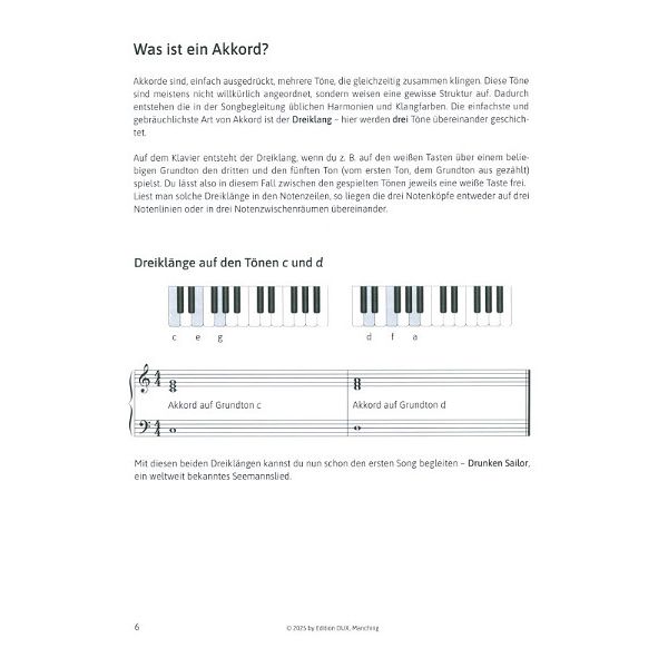 Edition Dux Pop Piano Patterns