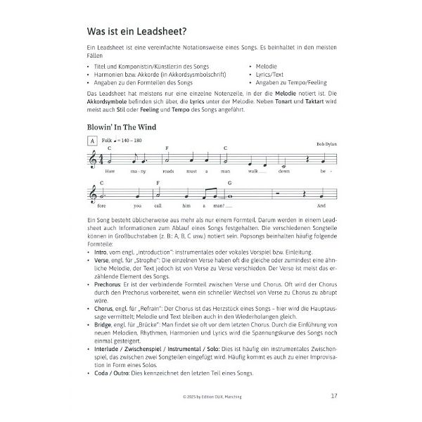 Edition Dux Pop Piano Patterns