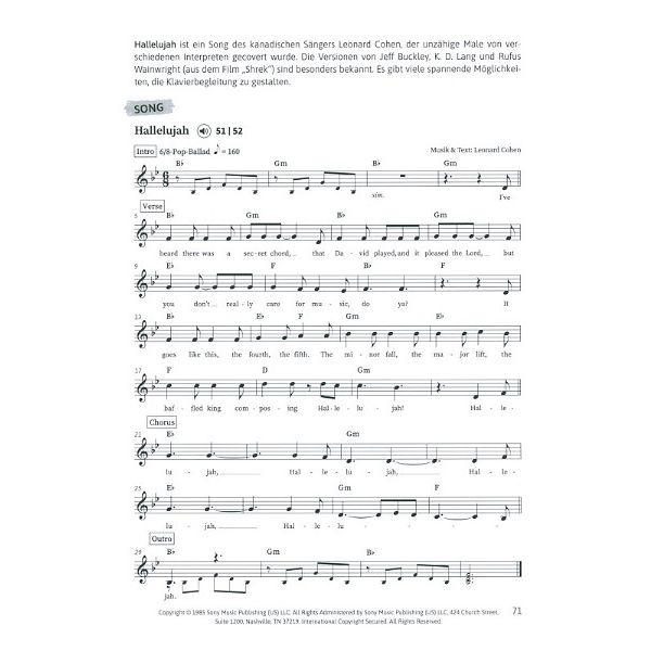 Edition Dux Pop Piano Patterns