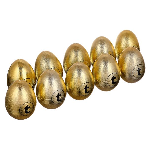 Thomann Egg Shaker Set 10 pcs Gold